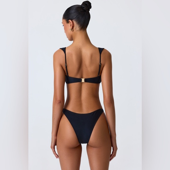 Oh Polly • NWT Volute Embellished Cheeky Bikini Bottoms RW1 - Picture 2 of 7